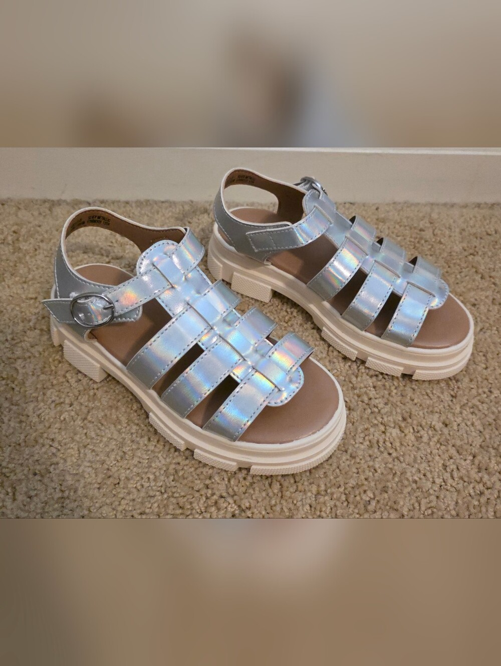 Old Navy Iridescent Sandals